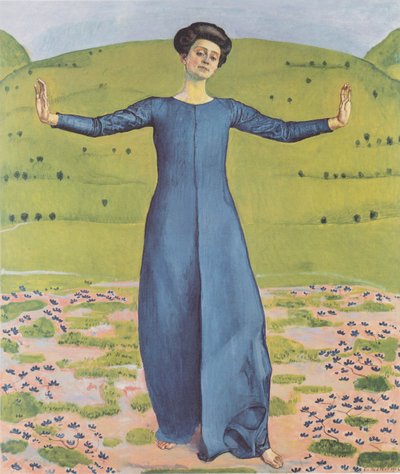 Song from Afar by Ferdinand Hodler